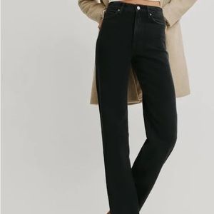 Reformation Wilder Black Jeans